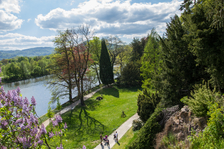 Zámecký park v Klášterci nad Ohří